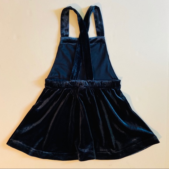 Joe Fresh Toddler Girls’ Velour Overall Skirt sz 5 - Picture 2 of 4